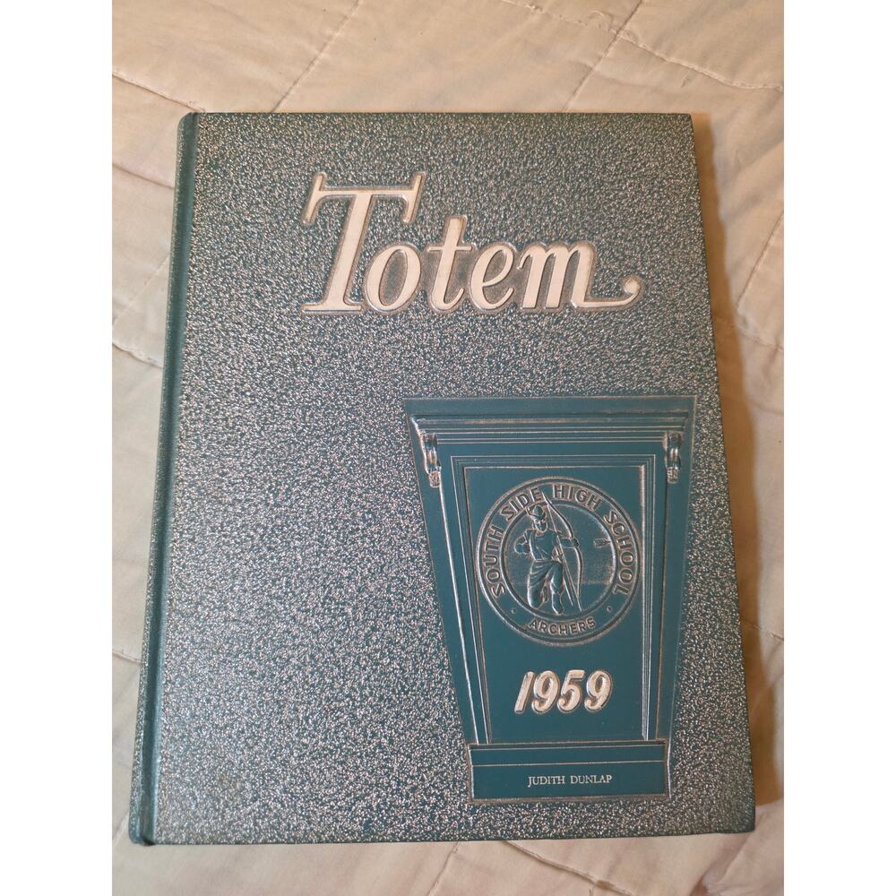 South Side High School 1959 Year Book Archers Fort Wayne Indiana